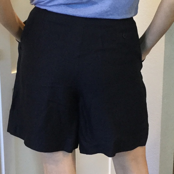 Vintage High-Waisted Navy Shorts - Picture 8 of 8